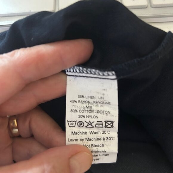 Tara Va ...Dark Navy Blue, Sleeveless Tunic - Picture 8 of 8